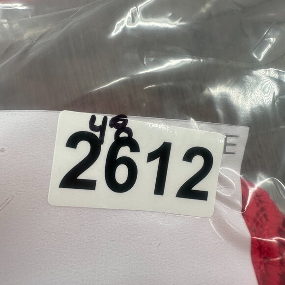 New! Francescas's Miami Lace Romper Large Red V-Neck Cap Sleeve Gorgeous Elegant - Picture 10 of 10